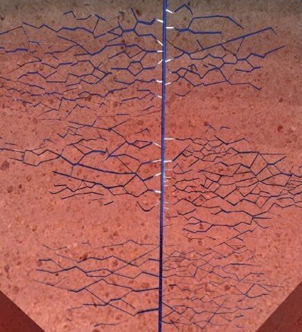 Fracture development Sprickutbredning