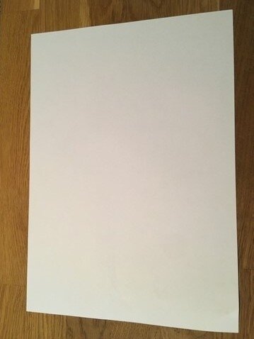 Plain paper with no fracture papper utan spricka